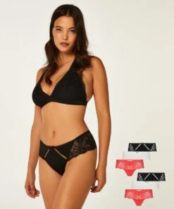 Hunkemöller Dames Lingerie 6-pack Boxerstring Lola - Rood - Maat S -Sloggi Bikini Winkle 1000x1200 102