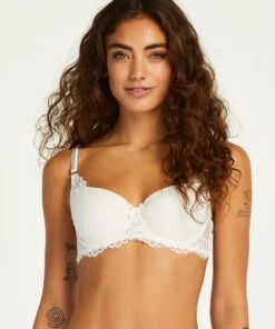 Hunkemöller Dames Lingerie Voorgevormde Beugel Bh Claire - Wit - Maat B85 -Sloggi Bikini Winkle 1000x1200 19