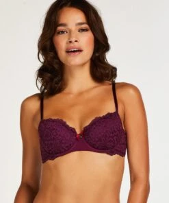 Hunkemöller Dames Lingerie Voorgevormde Beugel Bh Rose - Paars - Maat E75 -Sloggi Bikini Winkle 1000x1200 3