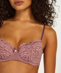 Hunkemöller Dames Lingerie Voorgevormde Beugel Bh Rose - Paars - Maat G80 -Sloggi Bikini Winkle 1000x1200 69