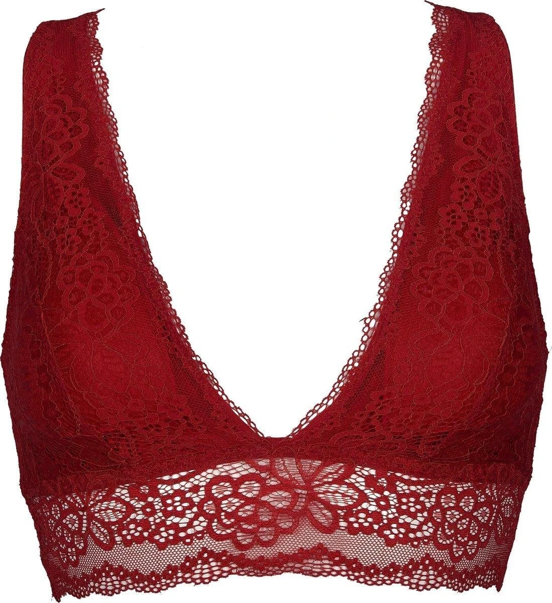After Eden FLORINE Bralette - Rood - Maat M 1 After Eden FLORINE Bralette - Rood - Maat M