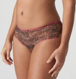 Primadonna Twist Slip Cafe Plume Shorts Cheetah - Maat 40