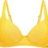 SAPPH - Diana Voorgevormde T-Shirt BH - Maat 95D - Geel - Met Beugel - Dames