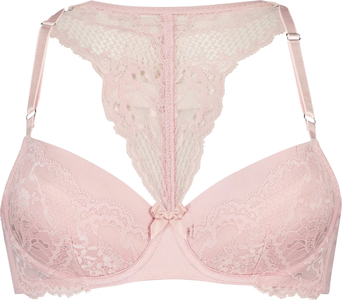 Hunkemöller Dames Lingerie Voorgevormde Beugel Bh Leonie - Roze - Maat C80 1 Hunkemöller Dames Lingerie Voorgevormde Beugel Bh Leonie - Roze - Maat C80