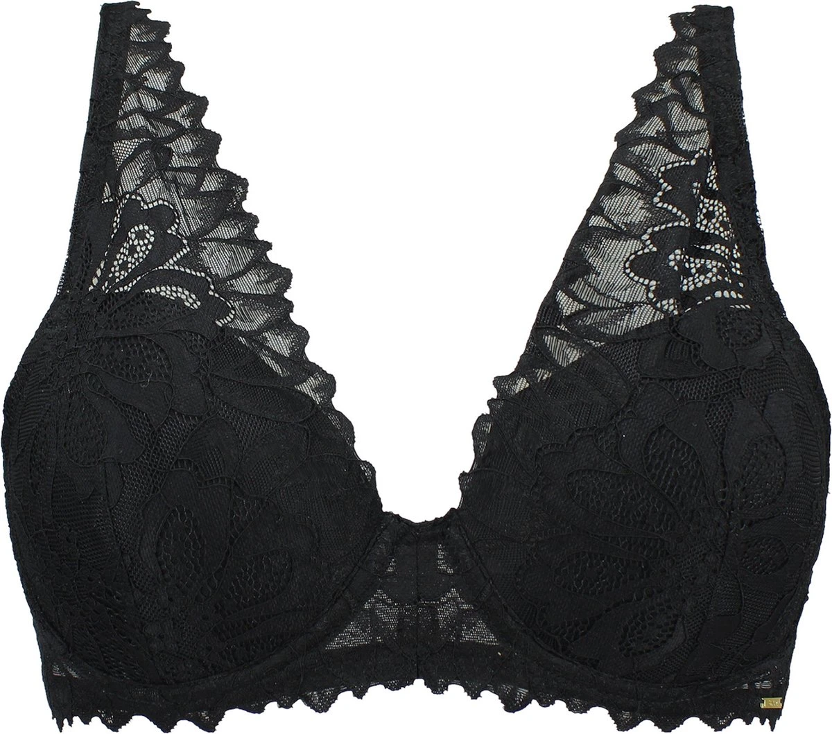 SAPPH - Flora Voorgevormde BH Zwart - Maat 80B - Zwart - Met Beugel - Dames 10 SAPPH - Flora Voorgevormde BH Zwart - Maat 80B - Zwart - Met Beugel - Dames - Afbeelding 10