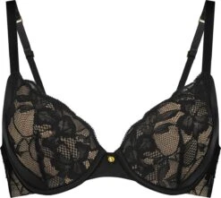 SAPPH - Bellona Voorgevormde BH - Maat 95B - Zwart - Met Beugel - Dames