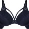 Hunkemöller Dames Lingerie Voorgevormde Beugel Bh Georgia - Blauw - Maat E75