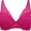 SAPPH - Flora Voorgevormde BH Fuchsia - Maat 85D - Fuchsia Roze - Met Beugel - Dames