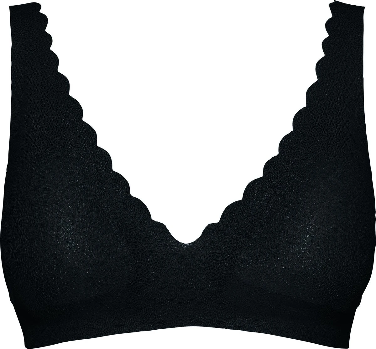 Sloggi ZERO Feel Lace Bralette - Zwart - Maat M 1 Sloggi ZERO Feel Lace Bralette - Zwart - Maat M