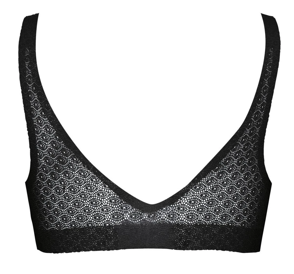 Sloggi ZERO Feel Lace Bralette - Zwart - Maat M 8 Sloggi ZERO Feel Lace Bralette - Zwart - Maat M - Afbeelding 8