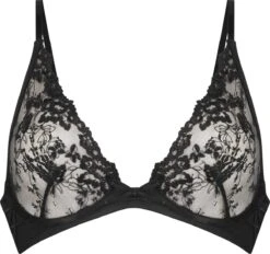 Hunkemöller Dames Lingerie Niet-voorgevormde Beugel Bh Lillian - Zwart - Maat B70