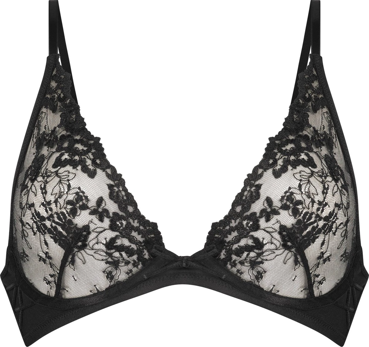 Hunkemöller Dames Lingerie Niet-voorgevormde Beugel Bh Lillian - Zwart - Maat B70 1 Hunkemöller Dames Lingerie Niet-voorgevormde Beugel Bh Lillian - Zwart - Maat B70