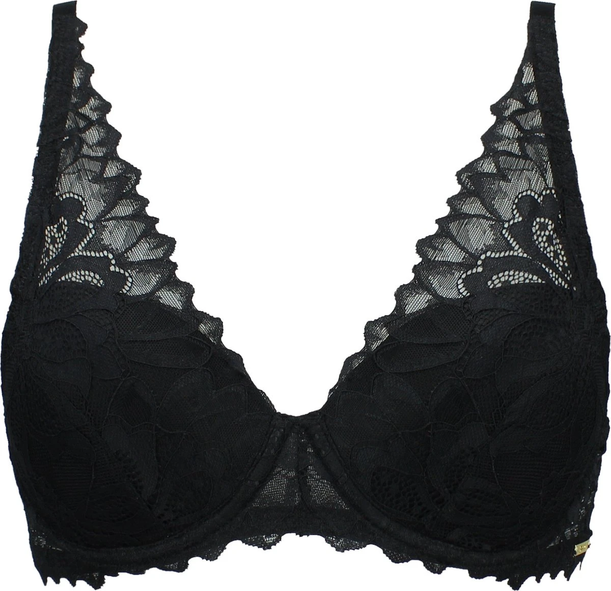 SAPPH - Flora Voorgevormde BH Zwart - Maat 80B - Zwart - Met Beugel - Dames 13 SAPPH - Flora Voorgevormde BH Zwart - Maat 80B - Zwart - Met Beugel - Dames - Afbeelding 13