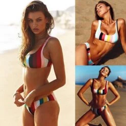 Merkloos Bikini Dames -Bikini Sets - Gestreept Bikini - Bikini Zomer 2022 - Maat L -Sloggi Bikini Winkle 1200x1200 38