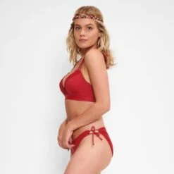 LingaDore - Red Triangel Bikini Set - Maat 40A - Rood - Dames -Sloggi Bikini Winkle 1200x1200 52