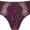 Hunkemöller Dames Lingerie Hoge Slip Diva - Paars - Maat M
