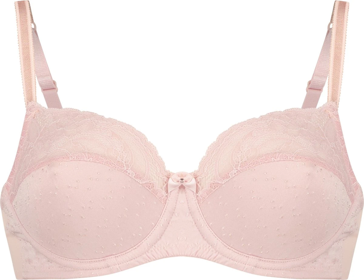 Hunkemöller Dames Lingerie Niet-voorgevormde Beugel Bh Sophie - Roze - Maat C75 1 Hunkemöller Dames Lingerie Niet-voorgevormde Beugel Bh Sophie - Roze - Maat C75