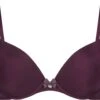 Hunkemöller Dames Lingerie Voorgevormde Beugel Bh Plunge - Paars - Maat E75