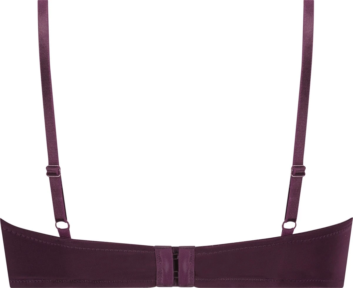 Hunkemöller Dames Lingerie Voorgevormde Beugel Bh Plunge - Paars - Maat E75 2 Hunkemöller Dames Lingerie Voorgevormde Beugel Bh Plunge - Paars - Maat E75 - Afbeelding 2
