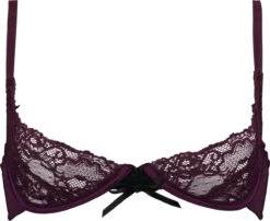 Hunkemöller Dames - Private Collectie - Niet-voorgevormde Beugel Bh Virtue - Paars - Maat C70