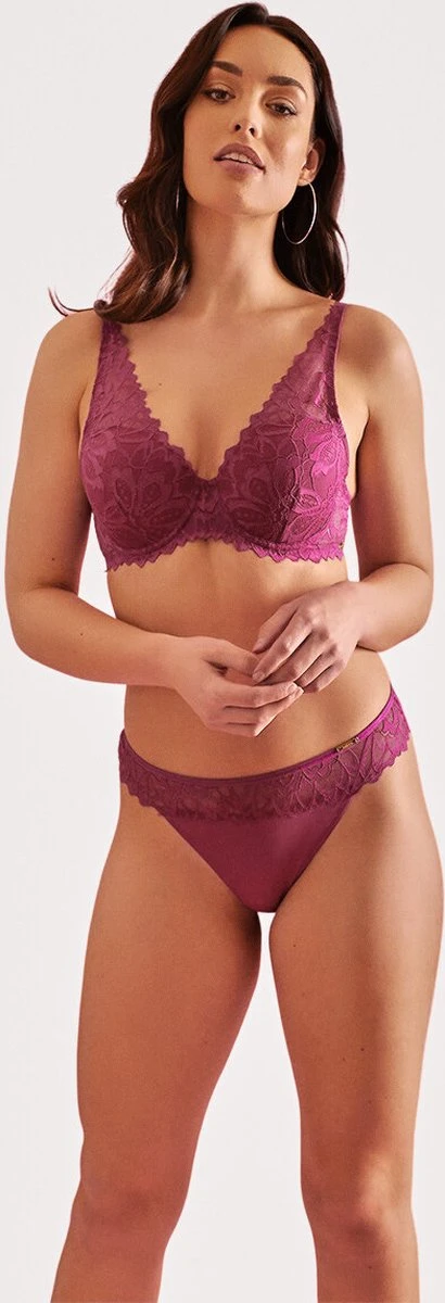 SAPPH - Flora Voorgevormde BH Fuchsia - Maat 75D - Fuchsia Roze - Met Beugel - Dames 14 SAPPH - Flora Voorgevormde BH Fuchsia - Maat 75D - Fuchsia Roze - Met Beugel - Dames - Afbeelding 14