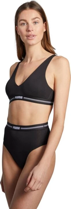 Puma High Waist Brief Dames Onderbroek - 4-pack - L 9 Puma High Waist Brief Dames Onderbroek - 4-pack - L -Sloggi Bikini Winkle 411x1200