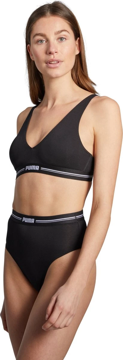 Puma High Waist Brief Dames Onderbroek - 4-pack - L 5 Puma High Waist Brief Dames Onderbroek - 4-pack - L - Afbeelding 5