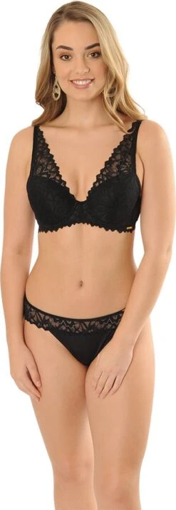 SAPPH - Flora Voorgevormde BH Zwart - Maat 80B - Zwart - Met Beugel - Dames 23 SAPPH - Flora Voorgevormde BH Zwart - Maat 80B - Zwart - Met Beugel - Dames -Sloggi Bikini Winkle 414x1200