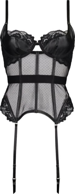 Hunkemöller Dames Lingerie Bustier Nyke - Zwart - Maat B80