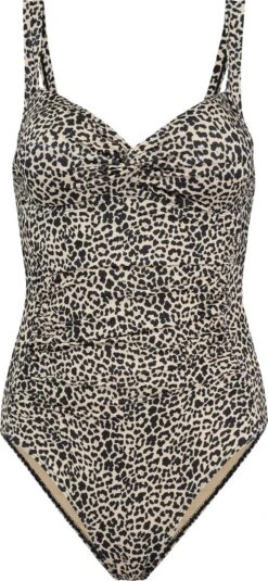 SHIWI Lisa Dames Badpak Beige - Maat 38