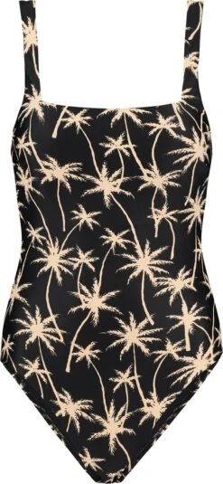 SHIWI Renee Dames Badpak Zwart - Maat 38