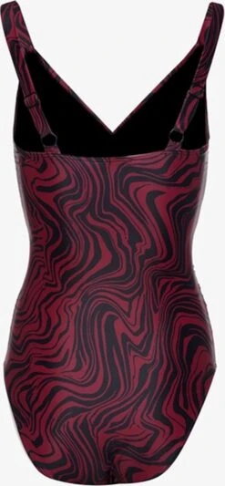 Osaga Dames Badpak Met Print - Rood - Maat L -Sloggi Bikini Winkle 556x1200