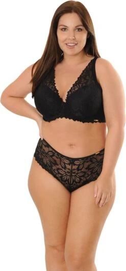 SAPPH - Flora Voorgevormde BH Zwart - Maat 80B - Zwart - Met Beugel - Dames 28 SAPPH - Flora Voorgevormde BH Zwart - Maat 80B - Zwart - Met Beugel - Dames -Sloggi Bikini Winkle 557x1200