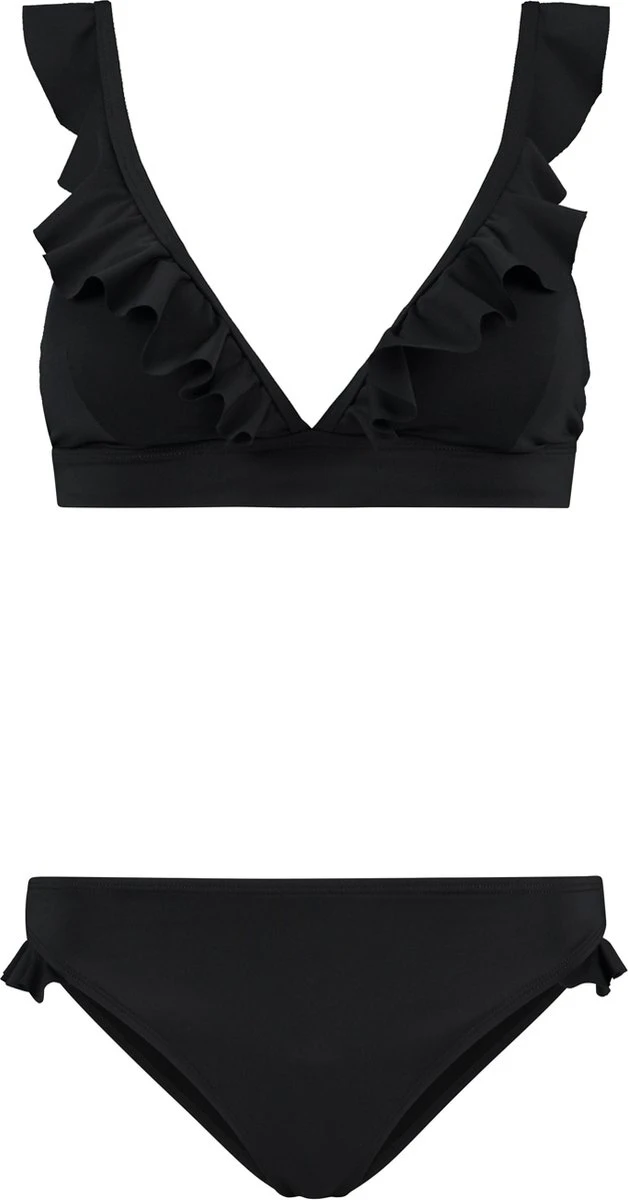 SHIWI Bobby Dames Bikini Zwart - Maat 36