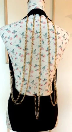 Merkloos Sexy Badpak Met Ketting