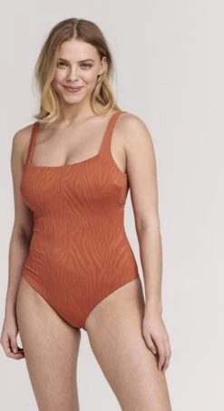 SHIWI Renee Dames Badpak Bruin - Maat 40