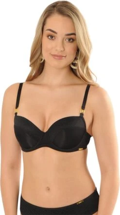 SAPPH - Roma Voorgevormde BH - Maat 85D - Zwart - Met Beugel - Dames 16 SAPPH - Roma Voorgevormde BH - Maat 85D - Zwart - Met Beugel - Dames -Sloggi Bikini Winkle 670x1200 3