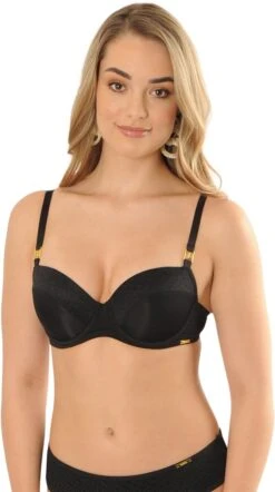 SAPPH - Roma Voorgevormde BH - Maat 85D - Zwart - Met Beugel - Dames 22 SAPPH - Roma Voorgevormde BH - Maat 85D - Zwart - Met Beugel - Dames -Sloggi Bikini Winkle 670x1200 4