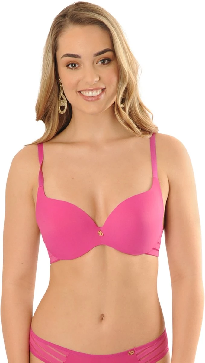 SAPPH - Amelia Light Push-Up BH Fuchsia - Maat 85D - Fuchsia Roze - Met Beugel - Dames 3 SAPPH - Amelia Light Push-Up BH Fuchsia - Maat 85D - Fuchsia Roze - Met Beugel - Dames - Afbeelding 3
