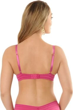 SAPPH - Madison Push-Up BH Fuchsia - Maat 80E - Fuchsia Roze - Met Beugel - Dames -Sloggi Bikini Winkle 790x1200