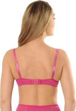 SAPPH - Rosie Voorgevormde BH Fuchsia - Maat 90B - Fuchsia Roze - Met Beugel - Dames -Sloggi Bikini Winkle 829x1200 2