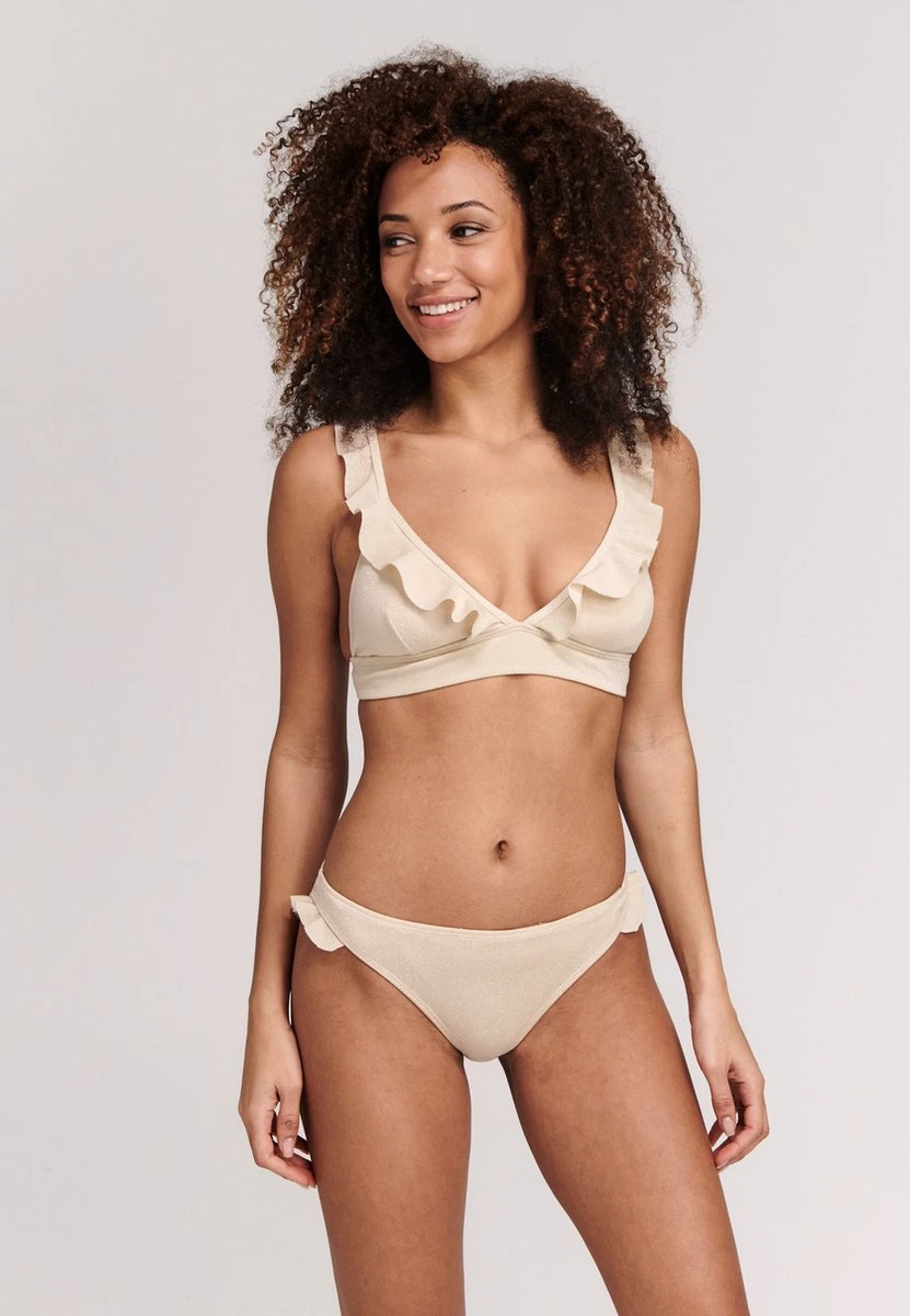 Shiwi BOBBY Bikini Set SICILY GLITTER - White - 38 1 Shiwi BOBBY Bikini Set SICILY GLITTER - White - 38