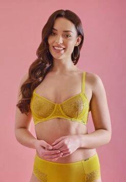 SAPPH - Diana Niet Voorgevormde BH - Maat 80D - Geel - Met Beugel - Dames 34 SAPPH - Diana Niet Voorgevormde BH - Maat 80D - Geel - Met Beugel - Dames -Sloggi Bikini Winkle 831x1200 123