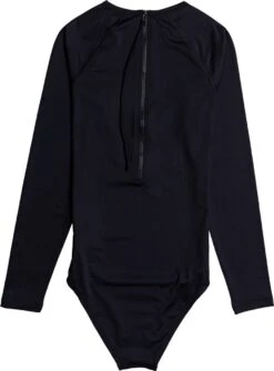 Roxy - UV Badpak Voor Dames - Essentials Met Korte Rits - Longsleeve - True Black - Maat XXL (44) -Sloggi Bikini Winkle 885x1200