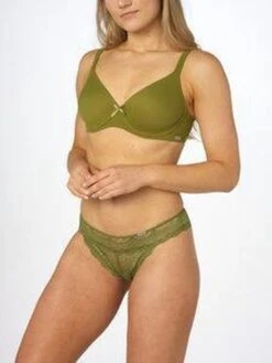 Dream Avenue - Manhattan Soft BH Pesto - Maat 90C - Groen -Sloggi Bikini Winkle 900x1200 250