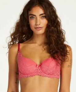 Hunkemöller Dames Lingerie Voorgevormde Beugel Bh Claire - Roze - Maat B75 -Sloggi Bikini Winkle 992x1200